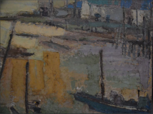Close up picture, before conservation